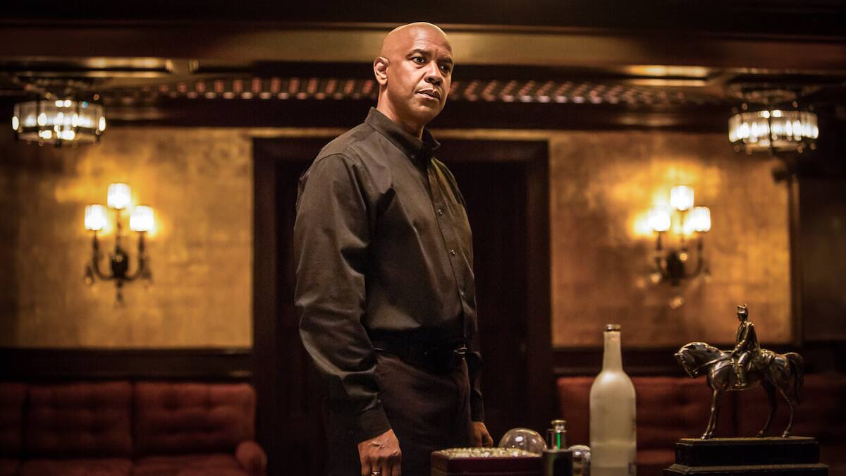 "El Justiciero", la película protagonizada por Denzel Washington. Foto: Netflix.