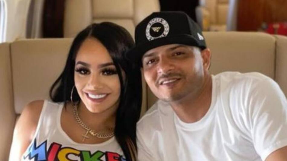 Flow La Movie junto a su pareja, quien también murió en el accidente, foto NA