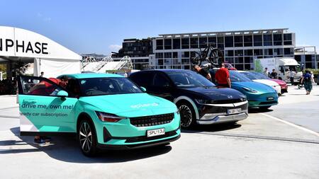 Vehículos eléctricos en Australia. Foto: EFE.