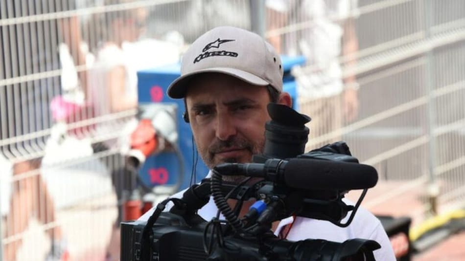 Ulises Panizza era camarógrafo de la transmisión oficial de F1. Foto: Instagram @ulisespanizza.