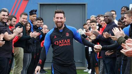 Lionel Messi volvió al PSG_Télam