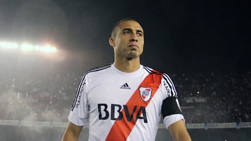 David Trezeguet en River.