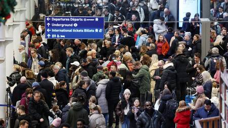 Cancelaciones en Eurostar. Foto: EFE