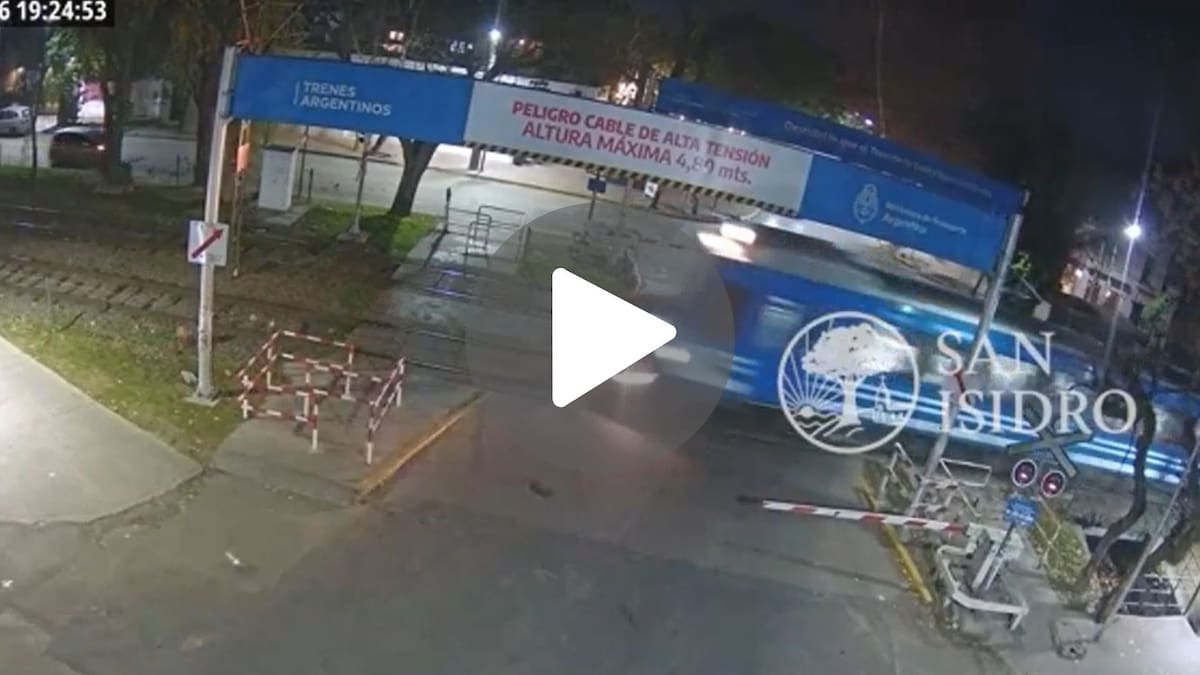 El video del accidente fatal en el cual murió Ernestina Pais.
