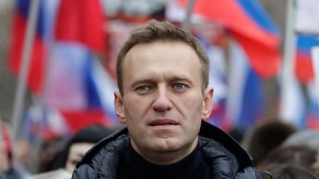 Alexéi Navalny, opositor político de Vladimir Putin, Rusia