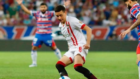 Estudiantes vs Fortaleza, Copa Libertadores. Foto: NA.