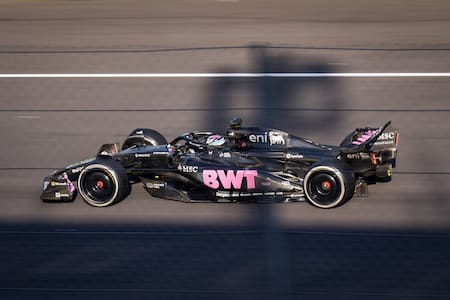 Franco Colapinto a bordo de un monoplaza de Alpine. Foto: X @CamFerrari25