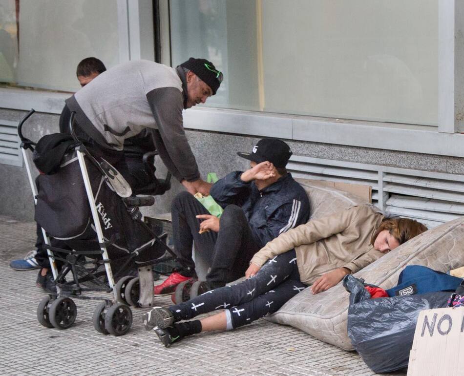 Pobreza en la Argentina. Foto: NA.