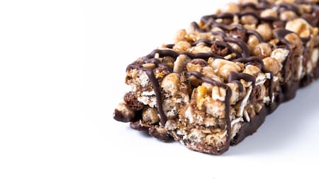 Receta para las barritas de chocolate y coco.