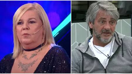 Virginia y Darío de Gran Hermano. Fotos: captura Telefe.