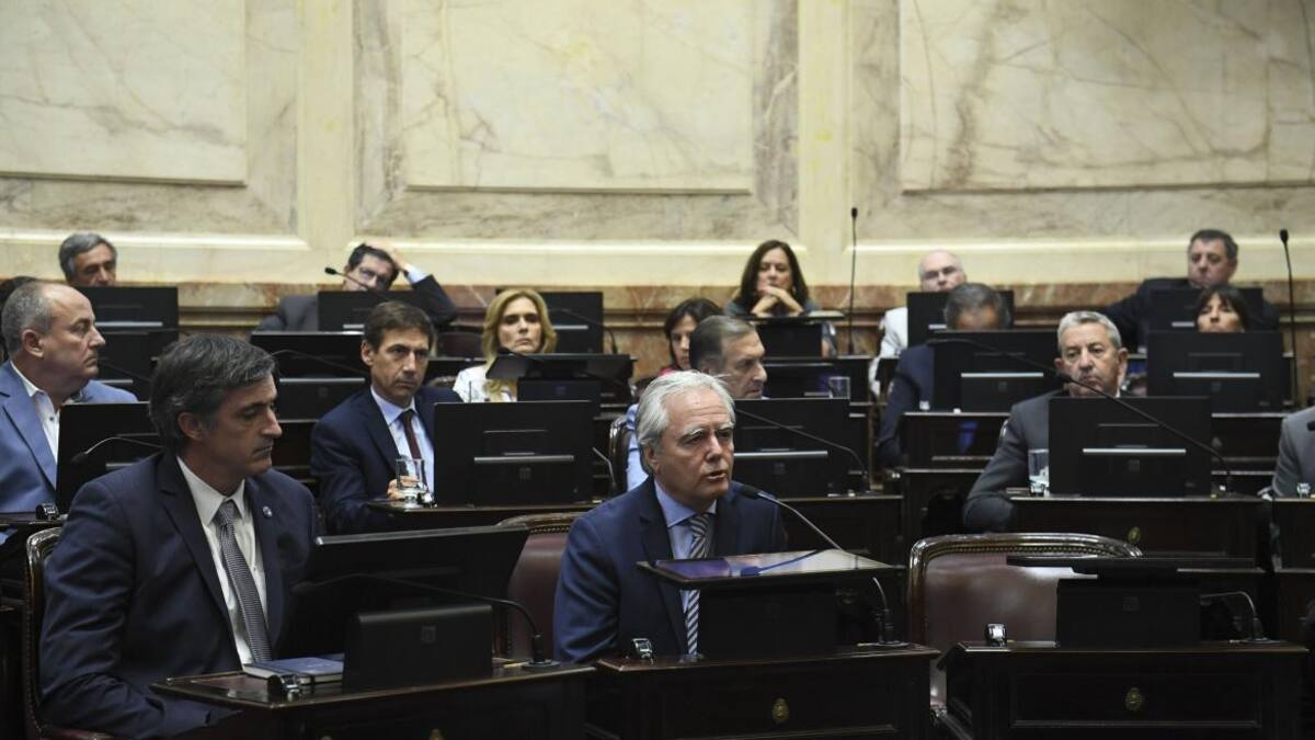 Senado, Federico Pinedo, autoridades, NA