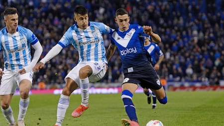 Vélez y Atlético Tucumán por la Liga Profesional de Fútbol. Foto NA