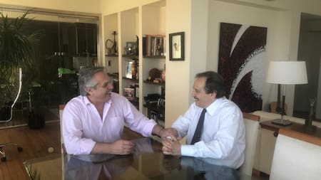 Alberto Fernández y Ricardo Alfonsín, Frente de Todos, UCR