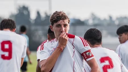 Luca Scarlato, juvenil de River.
