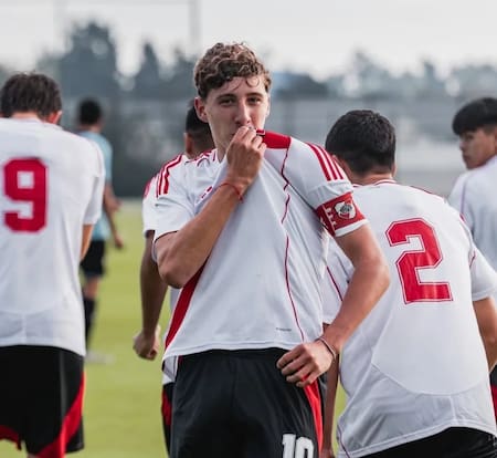 Luca Scarlato, juvenil de River.