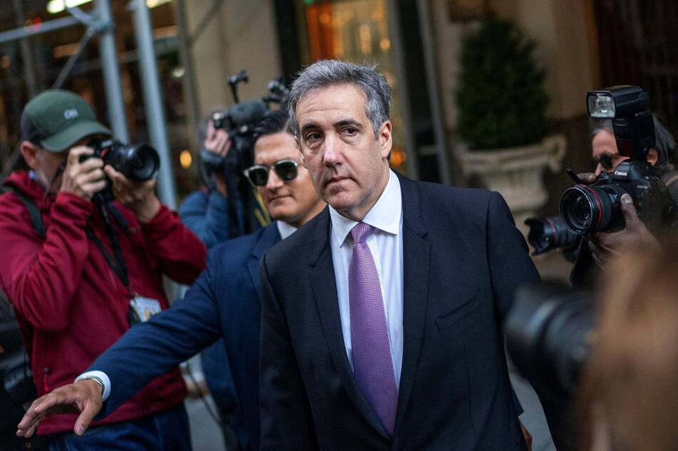 Michael Cohen, exabogado de Donald Trump. Foto. Reuters.