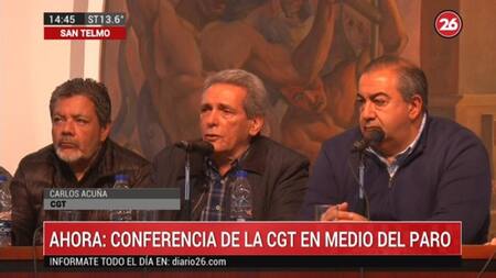 CGT paro general 29 de mayo de 2019, Acuña, Daer