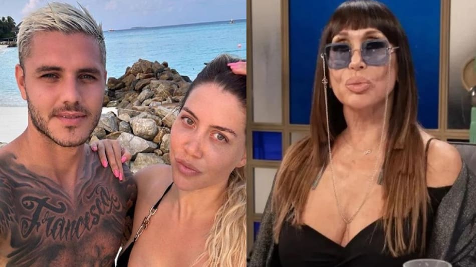 Mauro Icardi, Wanda Nara y Moria Casán
