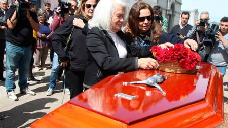 El funeral de César Mascetti. Foto: RS.