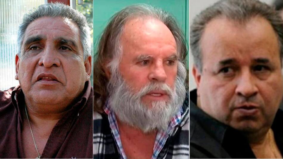 Pata Medina, Caballo Suárez y Marcelo Balcedo, sindicalistas detenidos