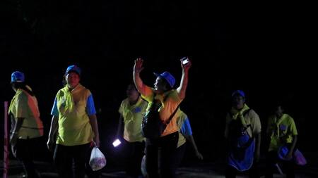 Rescate de niños atrapados en cueva de Tailandia (Reuters)