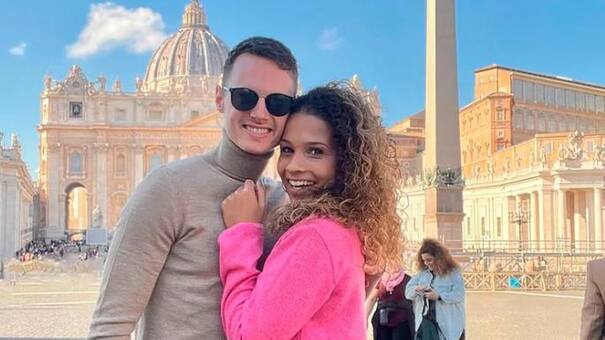 Lo expulsó, discutieron en la cancha y se enamoraron: la increíble historia del futbolista y la árbitra