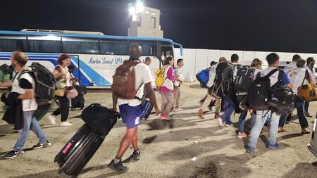 Crisis humanitaria en Gaza. Foto: EFE.