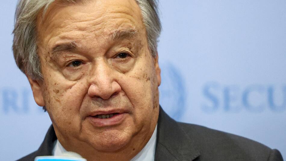 António Guterres. Foto: REUTERS.