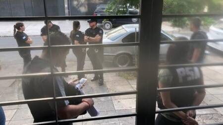 Allanamiento en la casa de Natacha Jaitt