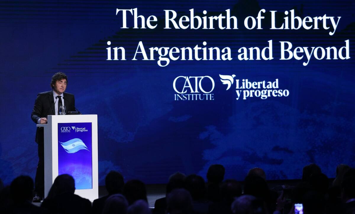 Javier Milei, presidente de Argentina. Foto: NA.