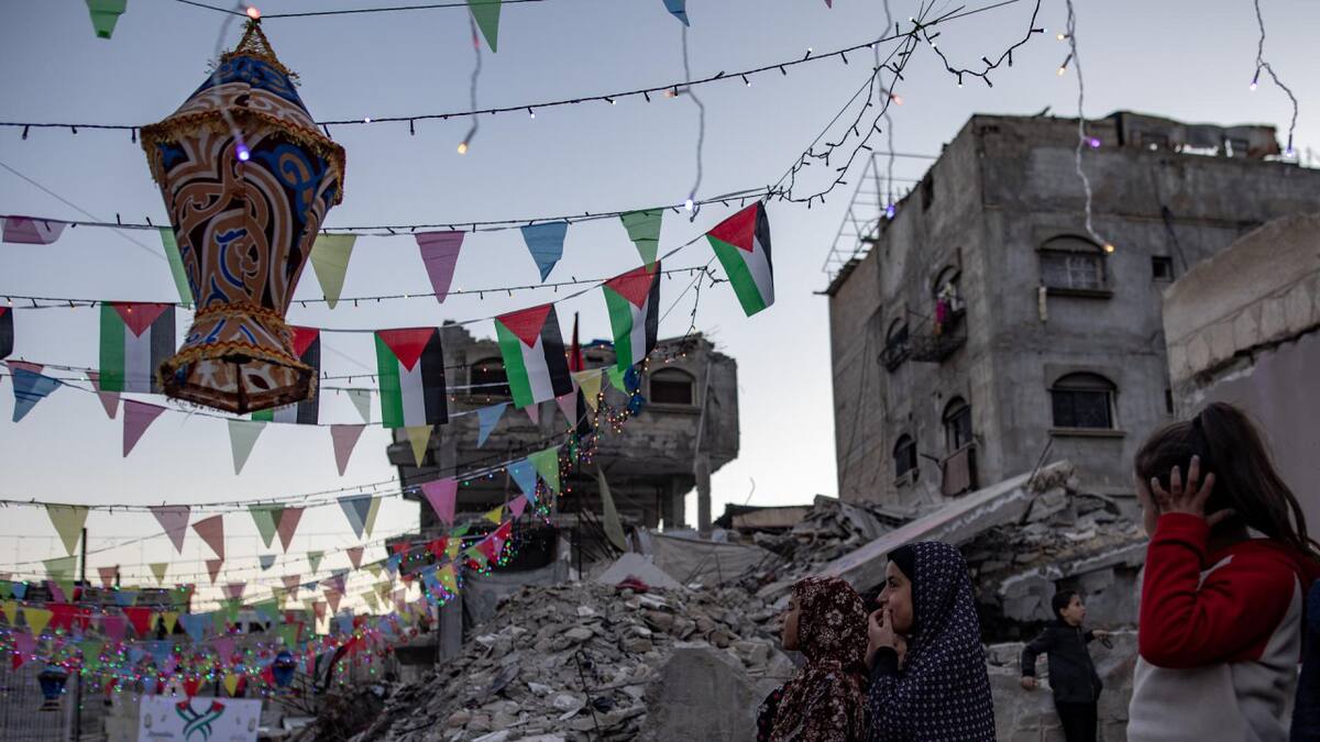 Gaza empobrecida y atacada por Hamás. Foto: EFE/Haitham Imad.