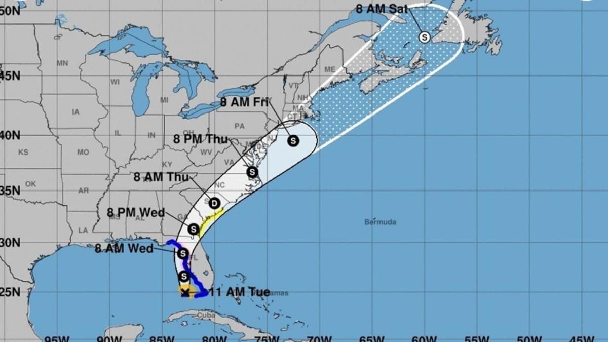 Tormenta tropical Elsa, EFE