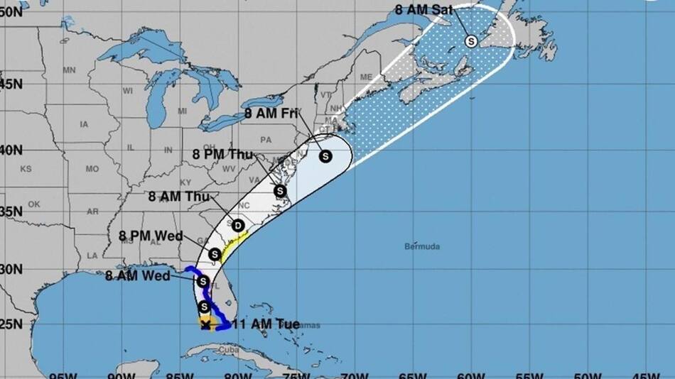 Tormenta tropical Elsa, EFE
