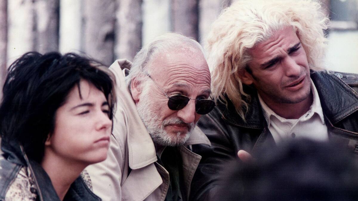 Leonardo Sbaraglia y Héctor Alterio en Caballo Salvaje. Foto: X/ @NangoCine
