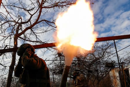 Soldados ucranianos. Reuters