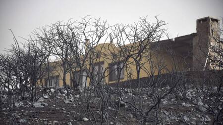 Incendios en San Luis. Foto: Télam.