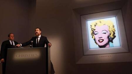 "Marilyn", la obra Andy Warhol fue vendida por 195 millones de dólares. Foto: Christies.
