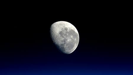 Luna; espacio. Foto: Unsplash.