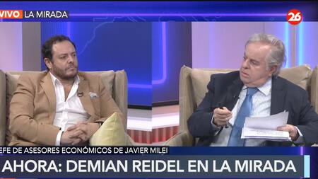 Demián Reidel, en "La Mirada" de Roberto García.