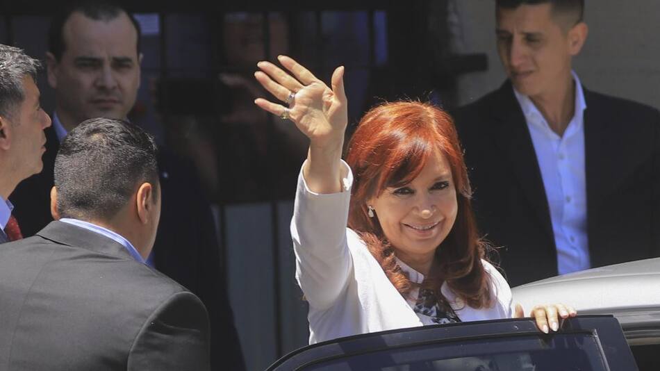 Cristina Kirchner en Comodoro Py, NA