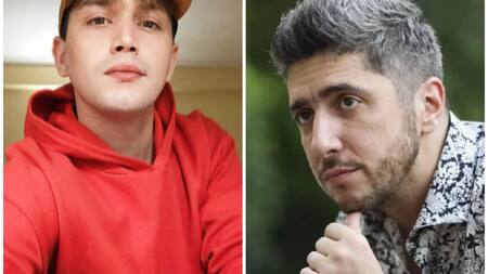 Lucas Benvenuto y Jey Mammon. Fotos: archivo.