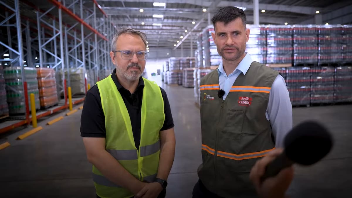 Diego Valenzuela anunció el desembarco de Coca-Cola FEMSA en Tres de Febrero.