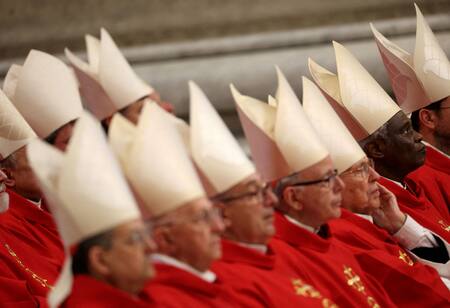Cardenales que votarán en el próximo cónclave y que elegirán al nuevo Papa. Foto: Reuters.