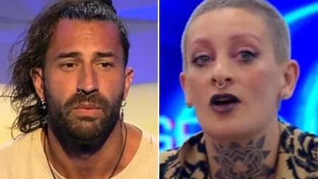 Furia y Lisandro de Gran Hermano. Fotos: capturas de pantalla