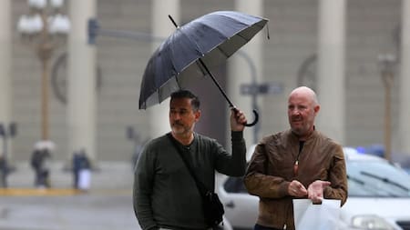 Lluvias en Buenos Aires. Foto: NA