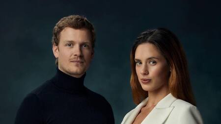 Martijn Lakemeier y Delfina Chaves. Foto: Instagram @delfichaves.