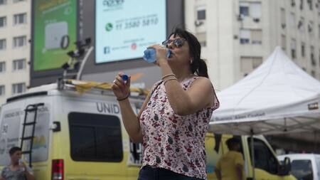 Ola de calor en Buenos Aires. Foto: Buenos Aires Ciudad.