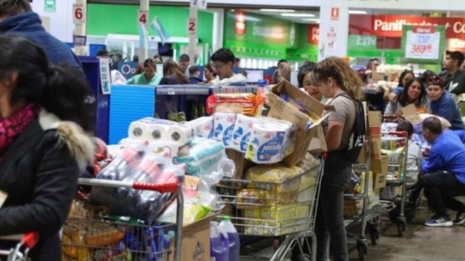 Los tours de compras de chilenos en localidades fronterizas. Foto NA.