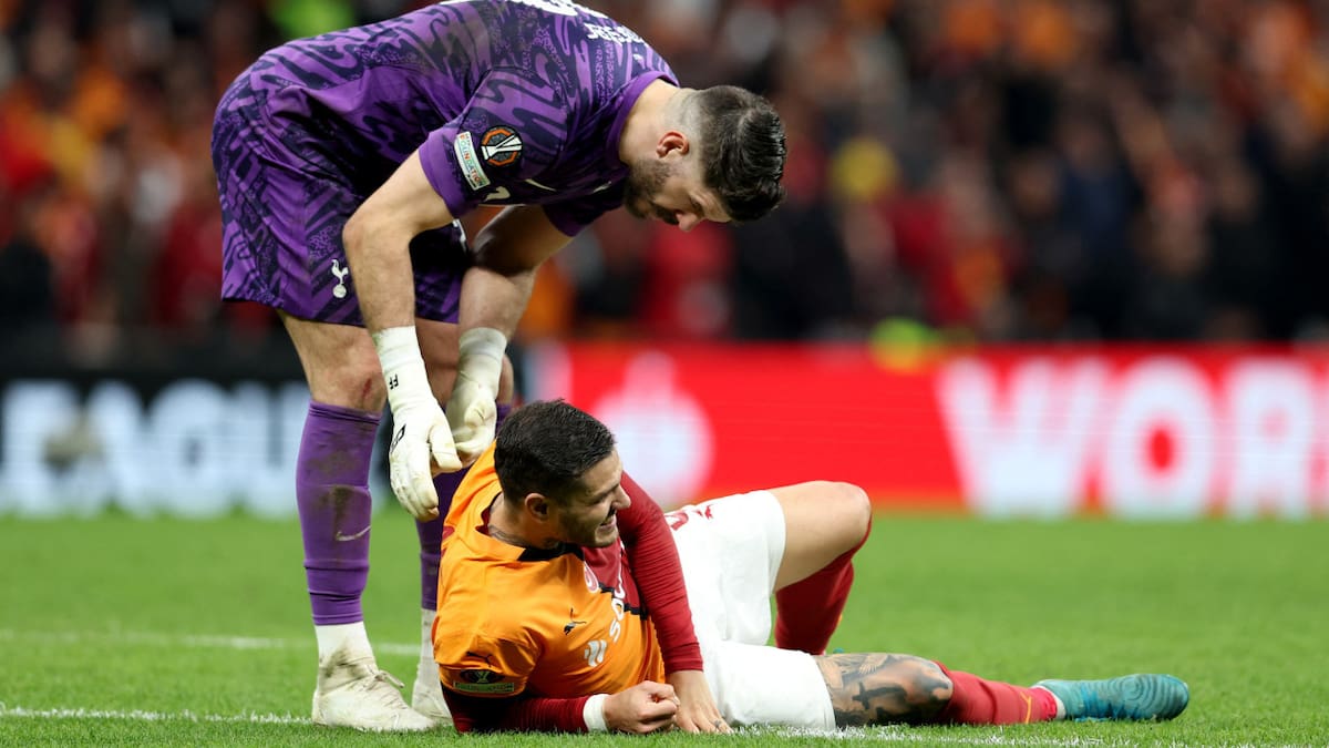 Lesión de Mauro Icardi. Foto: Reuters