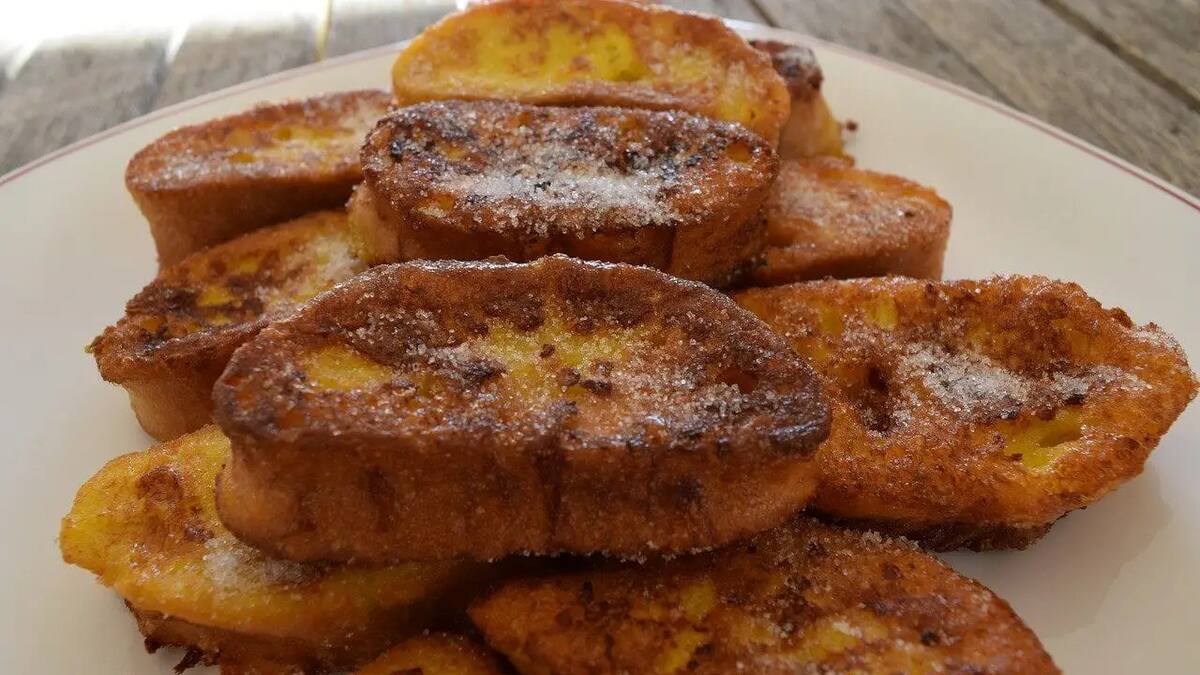 Tostadas francesas. Foto: sitio naranjastradicionales